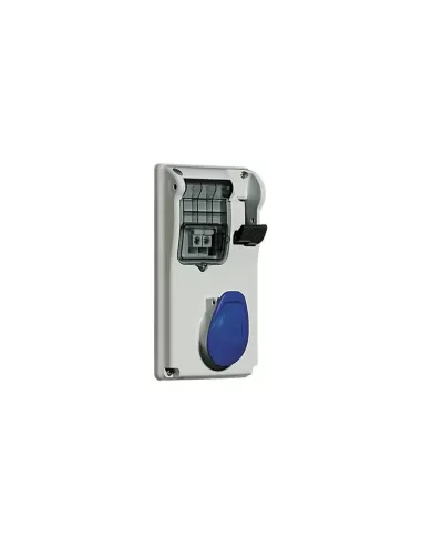 Prise compacte à verrouillage Bticino pour panneau IP44 32A 2P t 230V CBC232/42